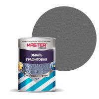 Эмаль графитовая Master Prime с искрящимся эффектом цвет опал 0.9 л