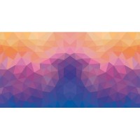 Фотообои WonderWall Фиолетово-оранжевый градиент 151 280х518см