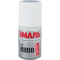 Эмаль автомобильная Kudo с кисточкой, цвет кристалл, 15 мл