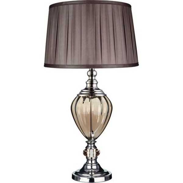 Лампа настольная Arte Lamp Superb A3752LT-1BR цвет коричневый