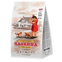 Сухой корм для котят SAVARRA Kitten Индейка и рис 400г