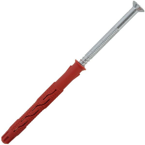 Дюбель фасадный Hilti HRD-С, 10x100 мм, нейлон/оцинкованная сталь, 4 шт.