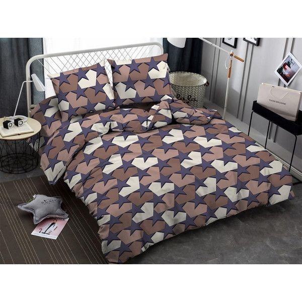 Комплект постельного белья евро Amore Mio Star 18735, микрофибра
