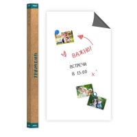 Магнитные обои Continent Decor ROLLS-120-150-DSA 120х150 см белые
