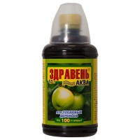 Удобрение «Здравень Аква» для плодовых деревьев 0.5 л с мерным стаканчиком