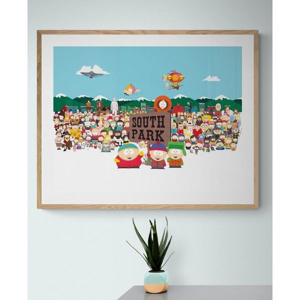 Постер Просто Постер South Park - Заставка 60х90 см