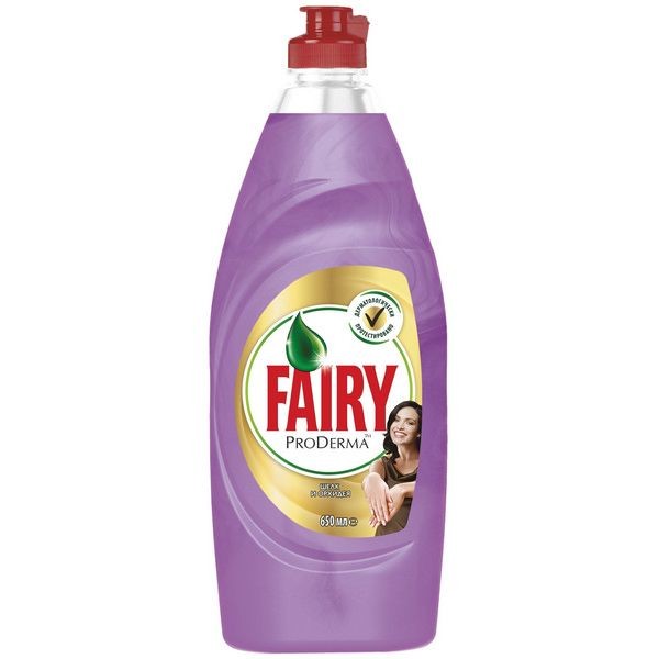 Средство для мытья посуды Fairy «Proderma Шёлк» 650 мл