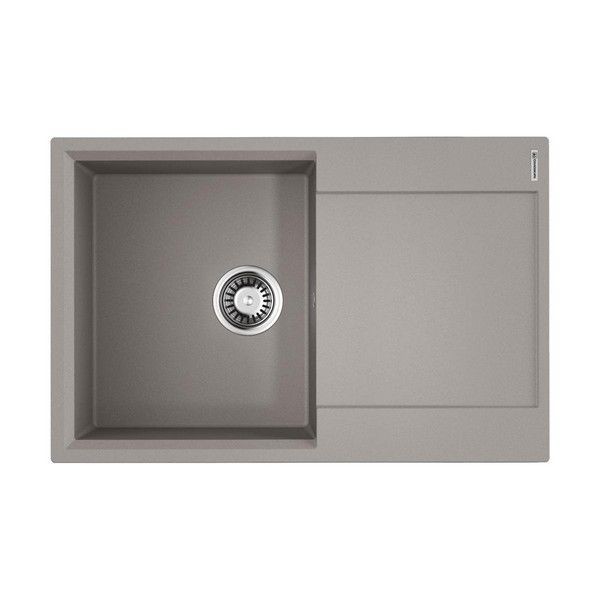 Кухонная мойка OMOIKIRI Daisen 78-GR 78х51см искусственный гранит/leningrad grey