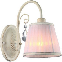 Настенный светильник Arte Lamp Alexia A9515AP-1WG E14 1 лампа цвет белый