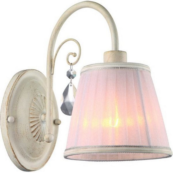 Настенный светильник Arte Lamp Alexia A9515AP-1WG E14 1 лампа цвет белый