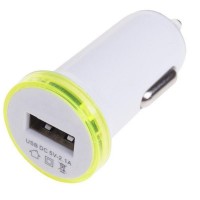 Автомобильное зарядное устройство Rexant USB, 5 V, 2100 mA, белое