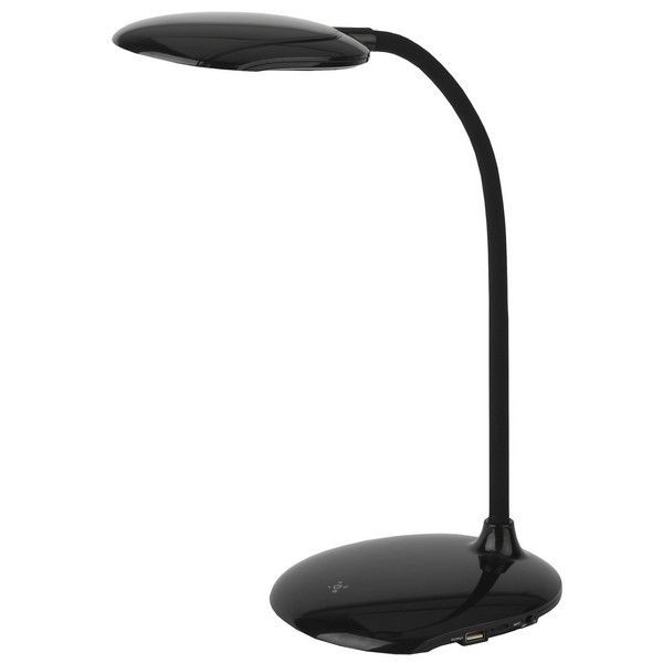 Рабочая лампа настольная светодиодная Эра NLED-457-6W-BK Б0028456 цвет чёрный