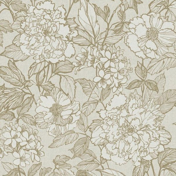 Обои флизелиновые Dekens Wallcoverings Nv Dekens Stylish бежевые 100388 0.53 м
