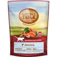 Сухой корм для кошек Nature’s Table Лосось, 650г