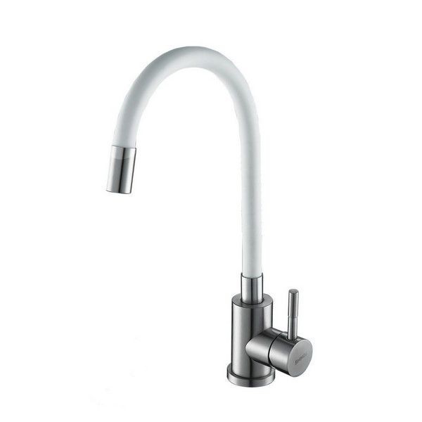 Смеситель для раковины с гибким изливом Shimizu White-s smz 2006502