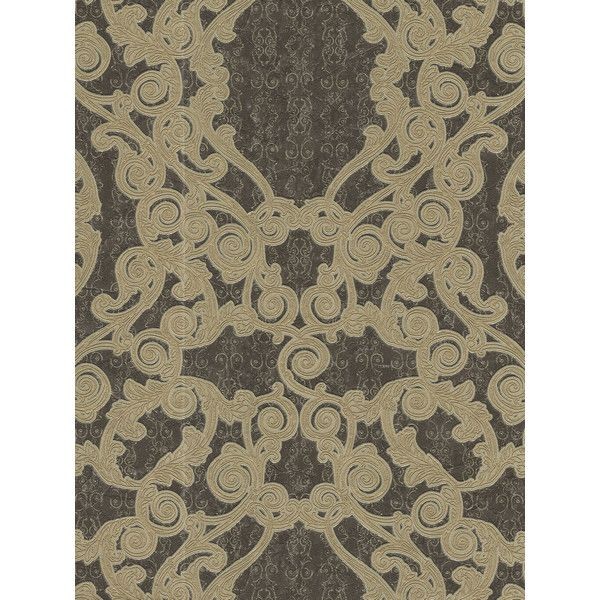 Обои флизелиновые Gianfranco Ferre Home коричневые 60018GF 0.7 м