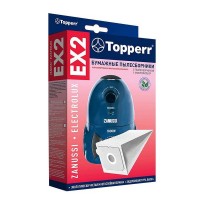 Комплект бумажных мешков для пылесоса Topperr EX 2