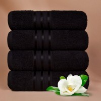 Набор полотенец для лица Harmonika цвет: черный (50х80 см - 5 шт) br34495