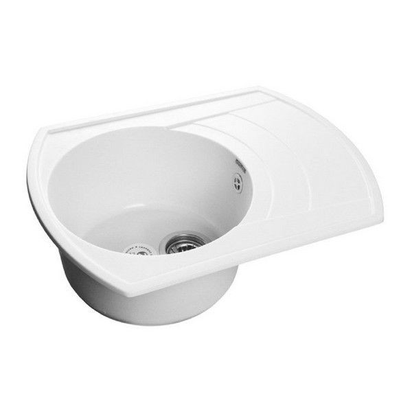 Кухонная мойка GranFest R-650 L RONDOR-650 L иней
