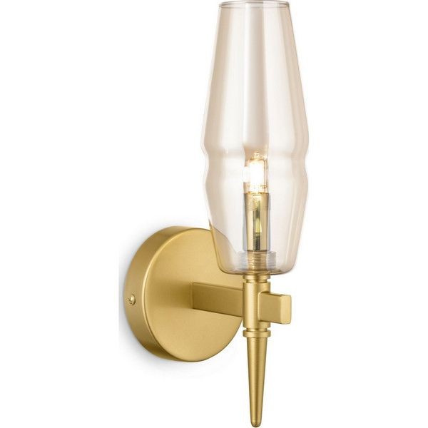 Бра Maytoni Lita H002WL-01G G9 28W цвет прозрачный