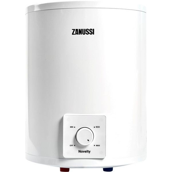 Электроводонагреватель накопительный Zanussi ZWH/S 10 Novelty O над мойкой, 10 л, нержавеющая сталь