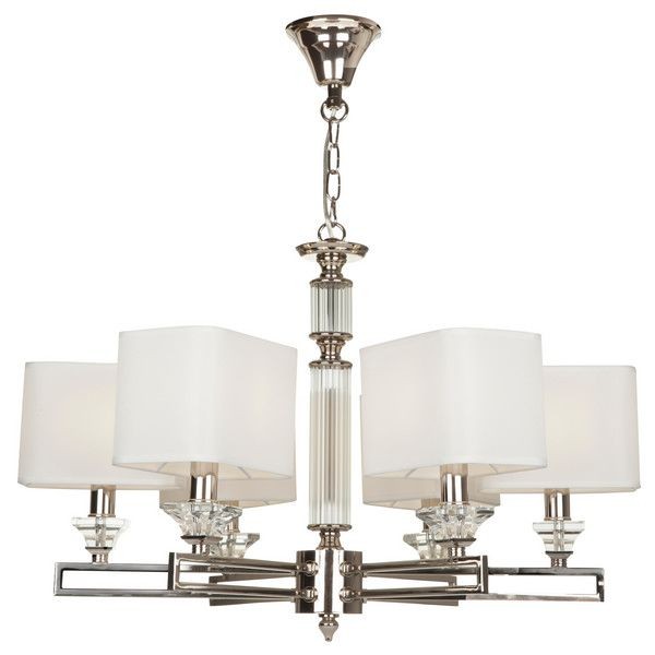 Люстра Maytoni Ontario MOD020PL-06CH E14 6 ламп 12 м²