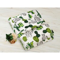 Пододеяльник детский AmaroBaby Кактусы 147х112 см, бязь
