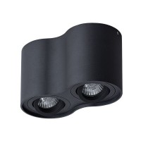 Светильник точечный накладной Arte Lamp Falcon A5645PL-2BK