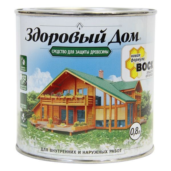 Антисептик Здоровый Дом матовый рябина 0.8 л