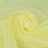 Тюль 1 м/п микровуаль 290 см жёлтая