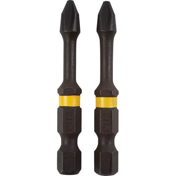 Биты ударные Dewalt PH2x50 мм, 2 шт.