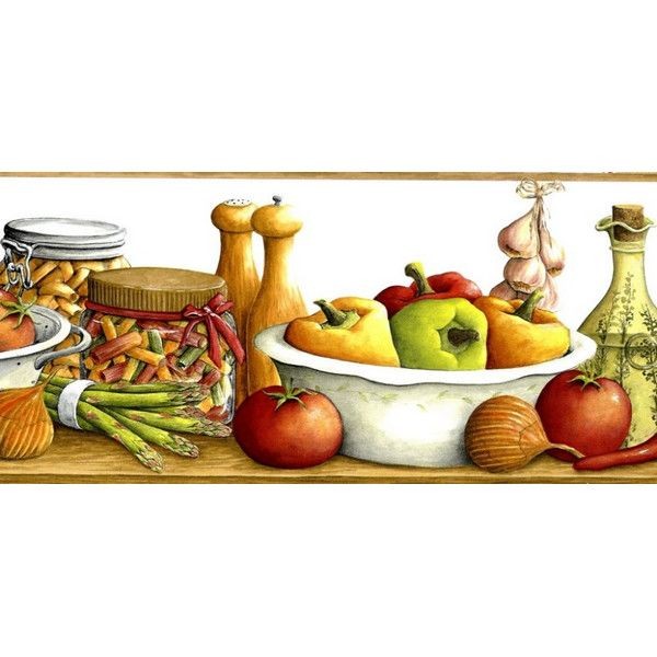 Обои виниловые Aura Kitchen Story I коричневые 0.17 м FK78450
