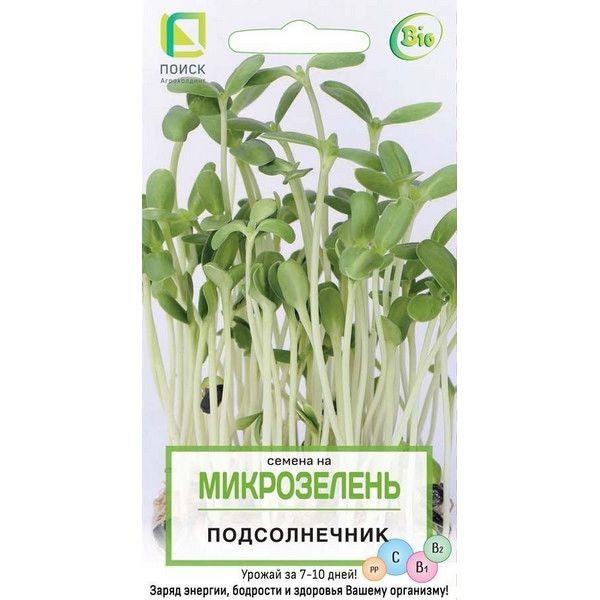 Семена Микрозелёнь «Подсолнечник»
