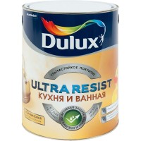 Краска для кухни и ванной комнаты Dulux UR база BW 5 л