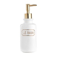 Дозатор для жидкого мыла Le Bain Blanc цвет золотой