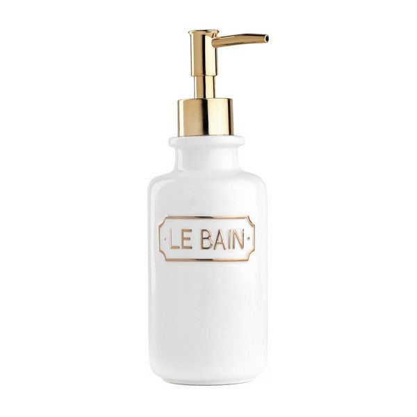 Дозатор для жидкого мыла Le Bain Blanc цвет золотой