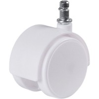 Колесо поворотное, без тормоза LWS850WH 50 мм, до 50 кг, цвет белый