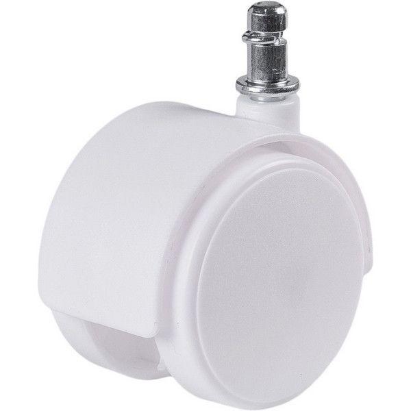 Колесо поворотное, без тормоза LWS850WH 50 мм, до 50 кг, цвет белый