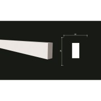 Молдинг стеновой Decor-Dizayn DD610 10х2000 мм дюропласт