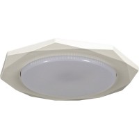 Светильник точечный встраиваемый G180 W 90 мм, 2.5 м², цвет белый