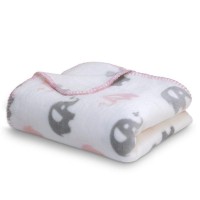 Плед Baby nice US61184/6 Слоники, 150х200 см, велюр