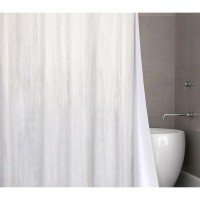 Штора для ванной Bath Plus двухслойная Органза 200х180, белый