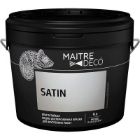 Краска для колеровки для стен и потолков Maitre Deco Satin База C 9 л