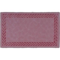 Коврик для ванной Castafiore Naturale 60Х100см Хлопковый Pietre 03 8мм (Розовый) 1/20