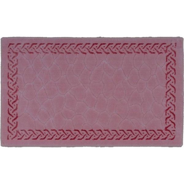 Коврик для ванной Castafiore Naturale 60Х100см Хлопковый Pietre 03 8мм (Розовый) 1/20