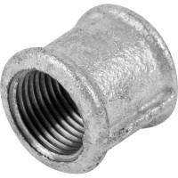 Муфта оцинкованная, внутренняя резьба, 1/2 "34; мм, чугун