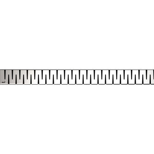 Решетка для трапа AlcaPlast ZIP-850L, глянцевая