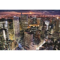 Фотообои DeliceDecor Ночной город Ф 044 400х270 см