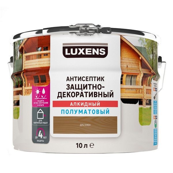 Антисептик Luxens полуматовый дуб 10 л