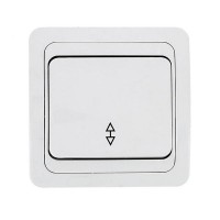 Выключатель EKF PROxima Лондон EEV10-025-10 Белый